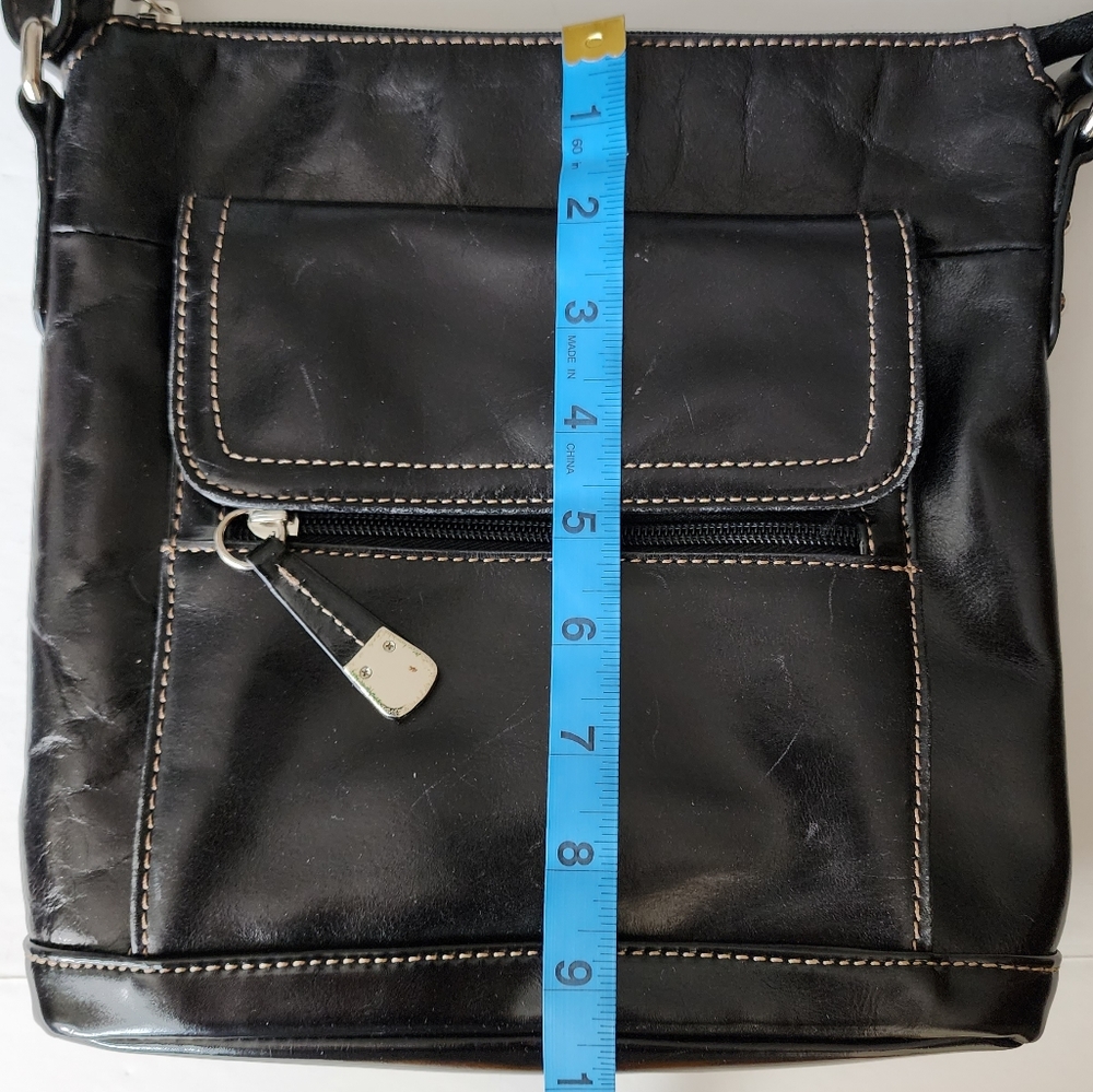 Giani Bernini Black Leather Bag - Picture 14 of 16